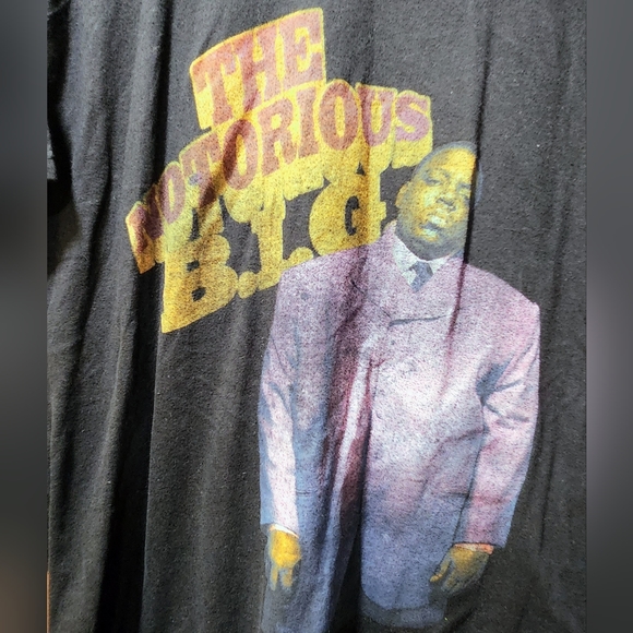 MENS THE NOTORIOUS B.I.G TSHIRT NWT Large - Picture 2 of 3